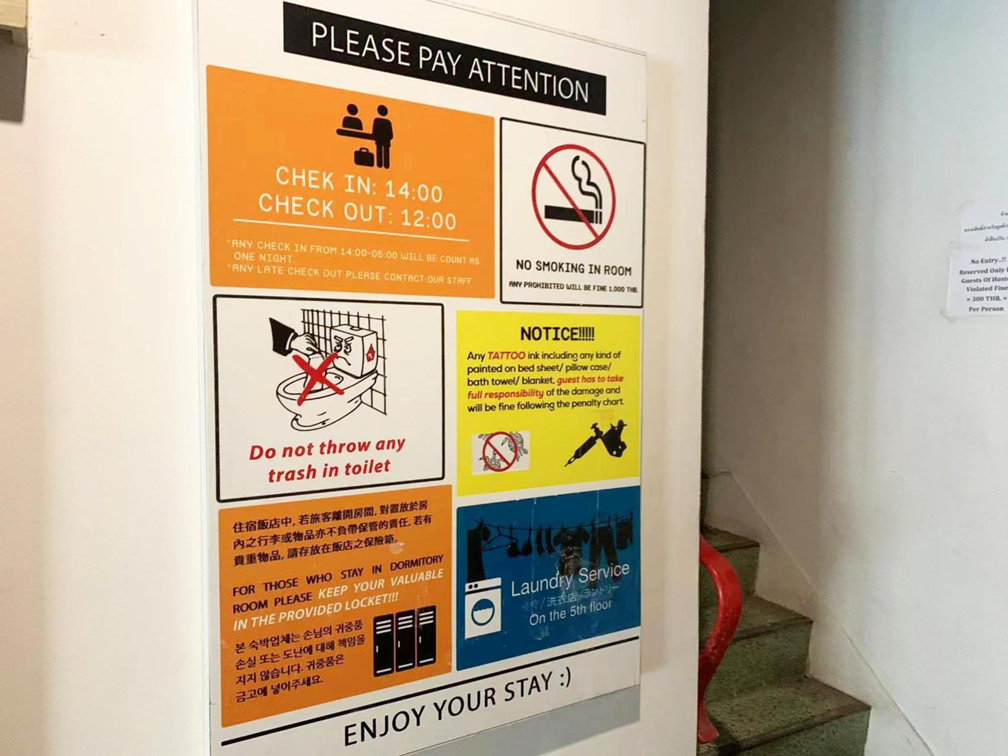Susu Khaosan Hostel Bangkok Eksteriør billede